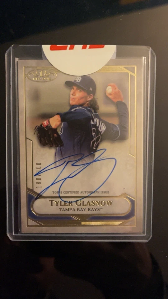 2021 Topps Tier One Tyler Glasnow Auto 180/300 - Image 1 of 2