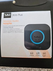 1Mii B06 Plus Bluetooth Receiver HiFi Wireless Audio Adapter, Open Box - Photo 1/7