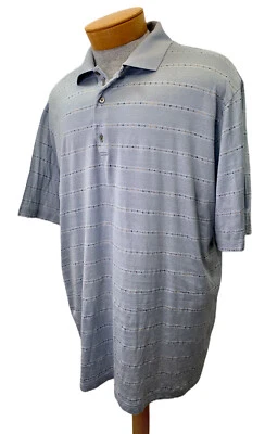 Polo de Golf Bobby Jones XL Extra Grande Hecho en Italia Azul Claro Usado en Excelente Condición Foto 1 de 4