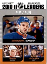 2011-12 League Leaders Zenon Konopka , Chris Neil , Theo Peckham #LL-4