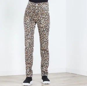 Volcom Skinny-Jeans Größe 29 Leopardenmuster Super Stoned High Rise Button Fly - Bild 1 von 6