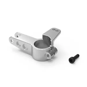 Gmade JunFac Aluminum Panhard Bar Axle Mount Silver #J30008 GA60 - Picture 1 of 2