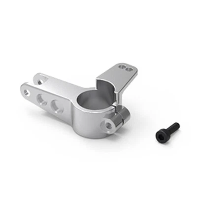 Gmade JunFac Aluminum Panhard Bar Axle Mount Silver #J30008 GA60 - Image 1 of 2