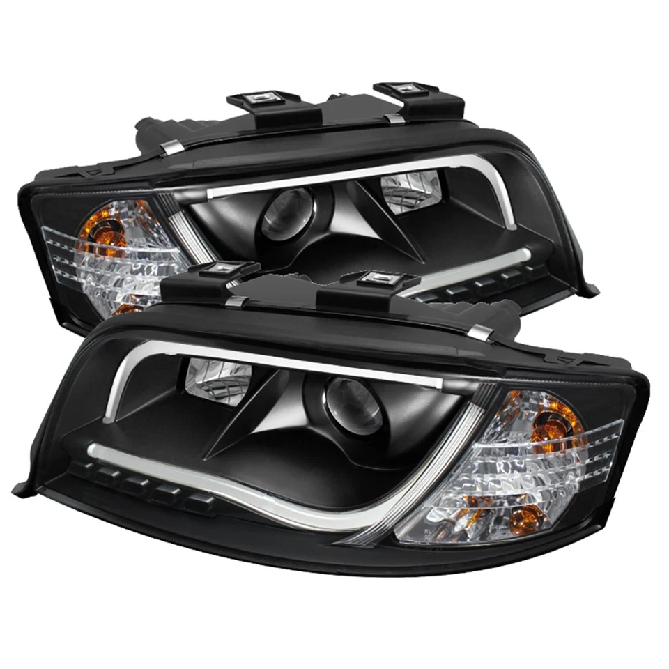 Spyder Auto 5071873 DRL LED Projector Headlights Fits 02-04 A6 A6 Quattro Foto 1 de 3