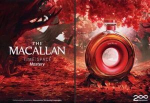 MACALLAN WHISKY AD #7 RARE 2024 2 PAGES AD - Picture 1 of 2