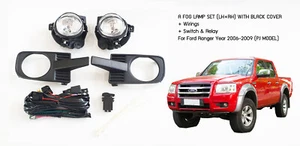H8 Fog Lamp Driving Light For Ford Ranger 2006-2008 PJ Pre-Facelift Black Cover - Bild 1 von 8
