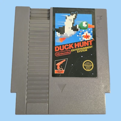 Duck Hunt (Nintendo Entertainment System, NES, 1985) 5 Screw Cartridge ONLY writ - Image 1 of 4