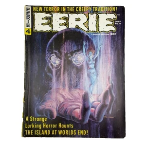 Eerie Magazine 4 1966 Comics Warren Steve Ditko Neal Adams Horror Fantasy MCM  - Picture 1 of 10