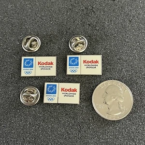 Lot of 3 Kodak Flim Athens Olympics 2004 Sponsor Pins Pinbacks #44844 - Picture 1 of 2