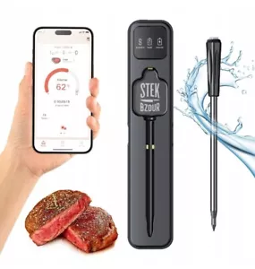 Wireless Bluetooth Grillthermometer Fleischthermometer Ofen Smoker Grill IP67 - Bild 1 von 8