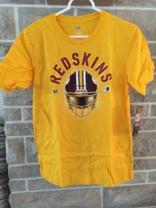 Camiseta Washington Redskins Dorada Juventud Talla L 14-16 Nueva - Imagen 1 de 3