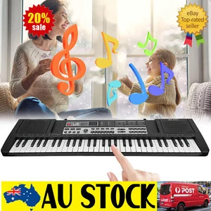 61-Key Kids Electronic Keyboard Piano with Mic & USB Music Toy for Beginners - Picture 1 of 9