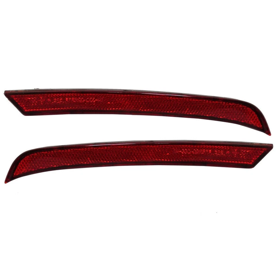 Rear Passenger & Driver Side Set Of 2 Bumper Reflector Fits 2019-2023 Ford Edge - Image 1 of 2