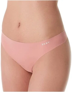 DKNY 268229 Women's Litewear Seamless Cut Thong Panty Underwear Size S - Picture 1 of 2
