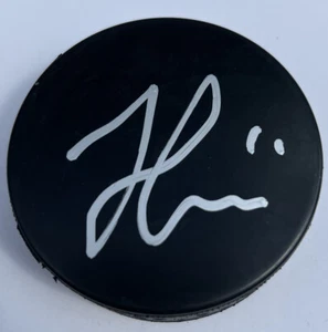 Jonathan Huberdeau Signed Florida Panthers Calgary Flames Puck Autographed - Picture 1 of 1