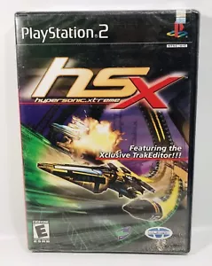 HSX Hypersonic Xtreme Ps2 Video Game Futuristic Racing Vtg Gaming PlayStation - Picture 1 of 3