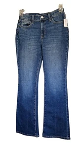 Girl's Old Navy Size 18 High Rise Adjustable Waist Flare Jeans NWT - Picture 1 of 5