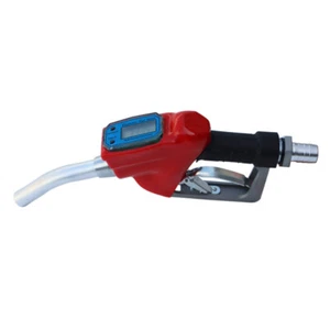 TECHTONGDA Digital Flow Fuel Delivery Gun LED Display Oil Gun Fuel Fuel Transfer - Picture 1 of 6