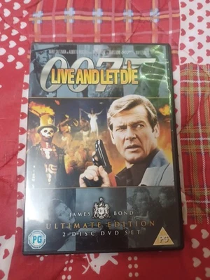 James Bond Live and Let Die: 2-Disc Ultimate Edition (DVD) with slip cover - Image 1 of 3
