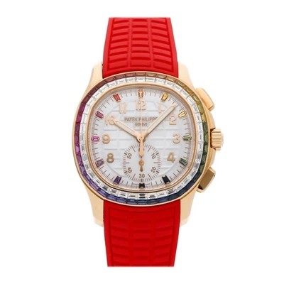 Patek Philippe Aquanaut Luce Rainbow Flyback Chrono Diamond Watch 7968/300R-001 - Image 1 of 4