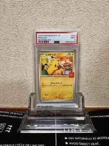 Tarjeta Pokemon Pikachu MacDonald's Promo psa9 - Imagen 1 de 3