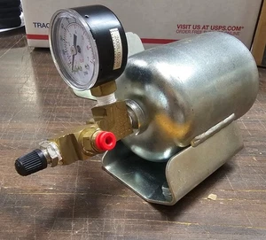 OEM Harley Touring FLHP Police Bike Solo Seat Air Reservoir Canister Tank Glide - Foto 1 di 7