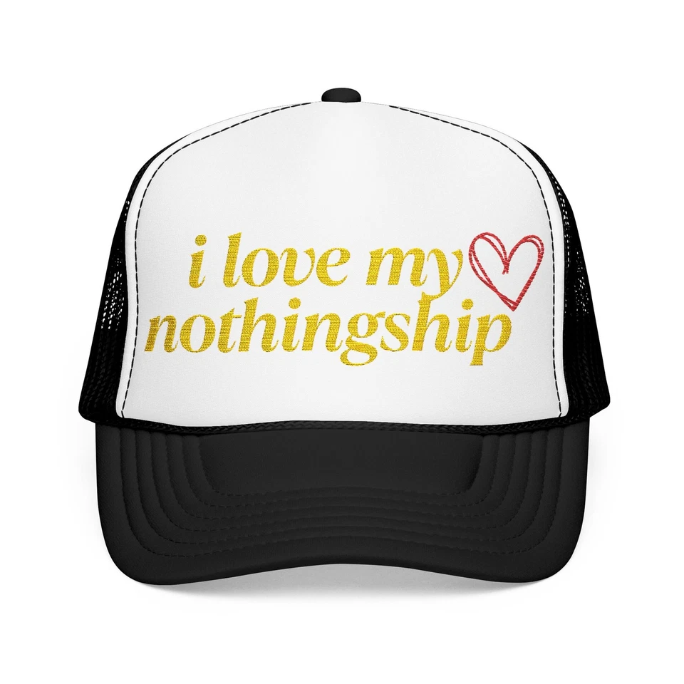 i love my nothingship - Sombrero bordado 100% poliéster | Sombreros personalizados Foto 1 de 1