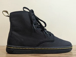 Dr. Martens Shoreditch Damen-Stiefeletten schwarz Canvas Schnürung AW004 Größe 5 - Bild 1 von 12