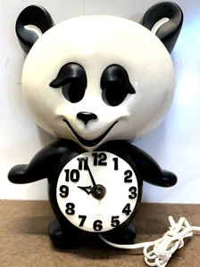 Reloj Spartus Panda vintage años 60 ojos móviles - Imagen 1 de 6