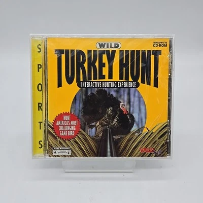 Wild Turkey Hunt Windows 95 CD-Rom Game Interactive Hunting - New - Image 1 of 4