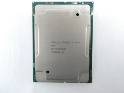 Intel Xeon Platinum 8168 2.7GHz Processor 24-Core Socket LGA3647 SR37J - Image 1 of 2