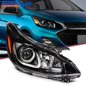 Passenger Side Headlight Assembly For Chevy Spark 1.4L 2020-2022 Black Housing - Bild 1 von 7