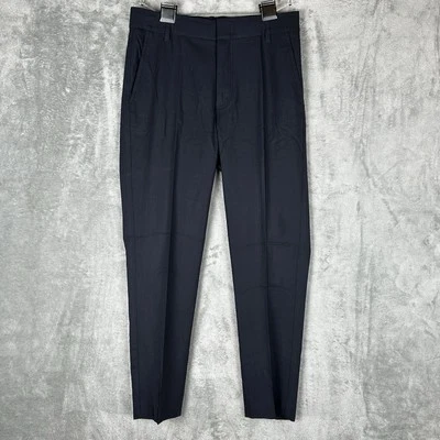 Pantalones de vestir Vince para mujer 6 negros mezcla de lana pantalones ajustados pantalones de oficina ciudad Foto 1 de 4