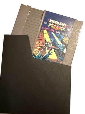 Bionic Commando Capcom (Nintendo NES, 1985) w/ Sleeve - Nice Condition - Image 1 of 4