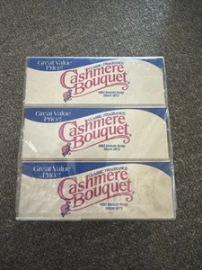 CASHMERE BOUQUET 4.oz Vintage Soap  3 Bars. DISCONTINUED - Picture 1 of 2