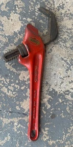Llave de tubo de mandíbula hexagonal lisa desplazada RIDGID E-110 The Ridge Tool Co. Hecha en EE. UU. - Imagen 1 de 3