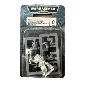 40K Space Marines Librarians Sealed Warhammer Vintage Metal 2004 - Picture 1 of 3