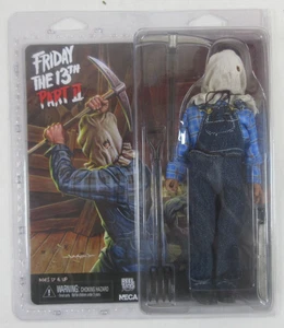 NEU Freitag der 13. Teil II "JASON" Clothed Actionfigur 8" NECA Rollenspielzeug - Bild 1 von 2