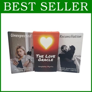 54 Karten Orakel Deck für Liebesherausforderungen & Situationen - Bild 1 von 11