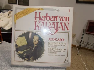 HERBERT VON KARAJAN MOZART SINFONIA 41 & 35 FULL SET of SIX SEALED!! - Picture 1 of 3