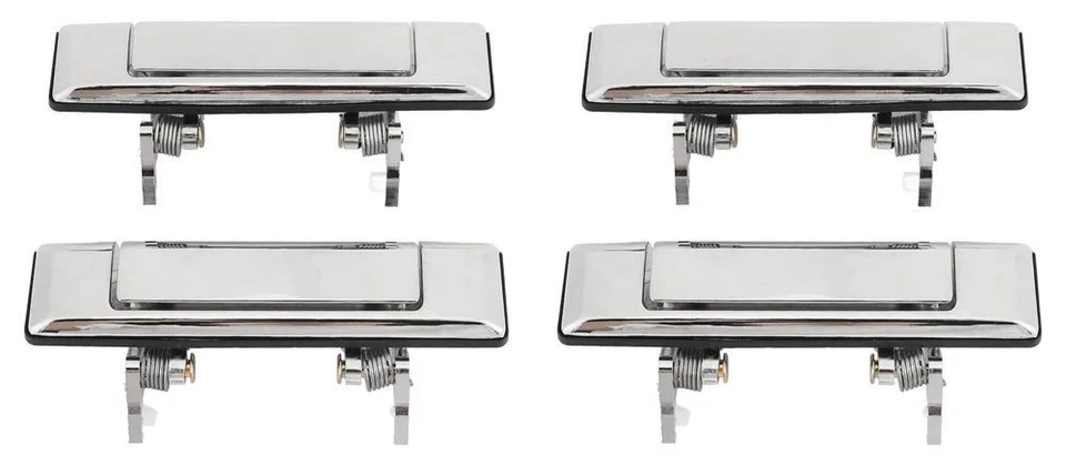 TOYOTA 82-90 Land Cruiser BJ60 FJ60 FJ62 puerta exterior perilla de manija cromada genuina Foto 1 de 1