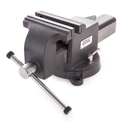 Stanley 1-83-068 MaxSteel Heavy Duty Engineers Bench Vice 6 Inch / 150mm - Image 1 of 4