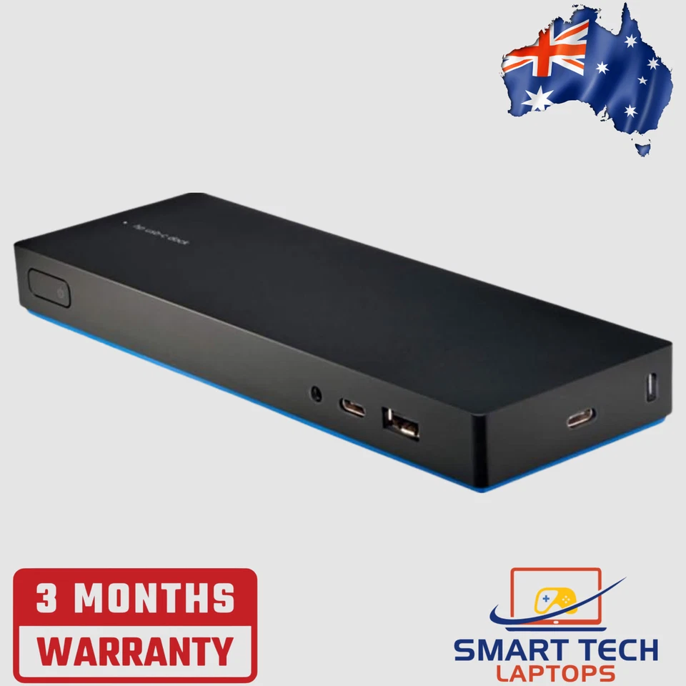 HP USB-C Dock G4 | Universal Docking Station Black with Power Supply - image 1 of 3