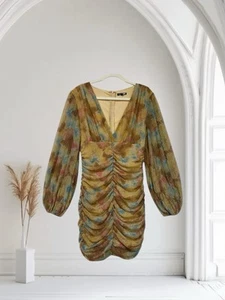 Moda Vestido Nova Para Mujer Talla XL Acuarela Acanalado Bodycon Fiesta Evento - Imagen 1 de 24