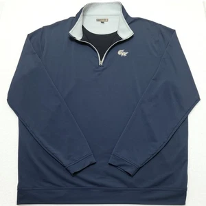 PETER MILLAR George Washington Revolutionaries manga larga 1/4 cremallera para hombre XXL 2XL - Imagen 1 de 10