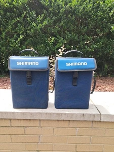  2 Vintage Shimano Lure Case Bags  - Picture 1 of 11