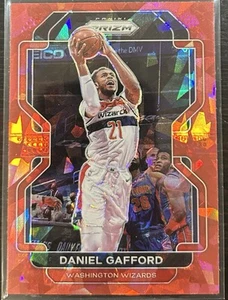 2021-22 Panini Prizm #125 Daniel Gafford SP Red Cracked Ice Prizm Wizards - Picture 1 of 1