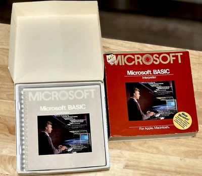 Microsoft Basic Interpreter 3 Apple Macintosh Rare Retro Mac Office Software CIB - Image 1 of 4