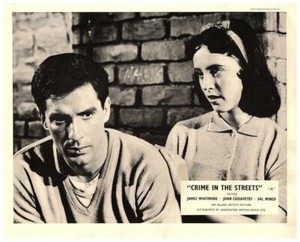 Crime in the Streets Original Lobby Card John Cassavetes Denise Alexander 1956