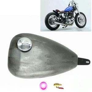 Motorcycle Fuel Tank For Yamaha SR400 SR 400 Water Drop w/ Cap - Picture 1 of 11